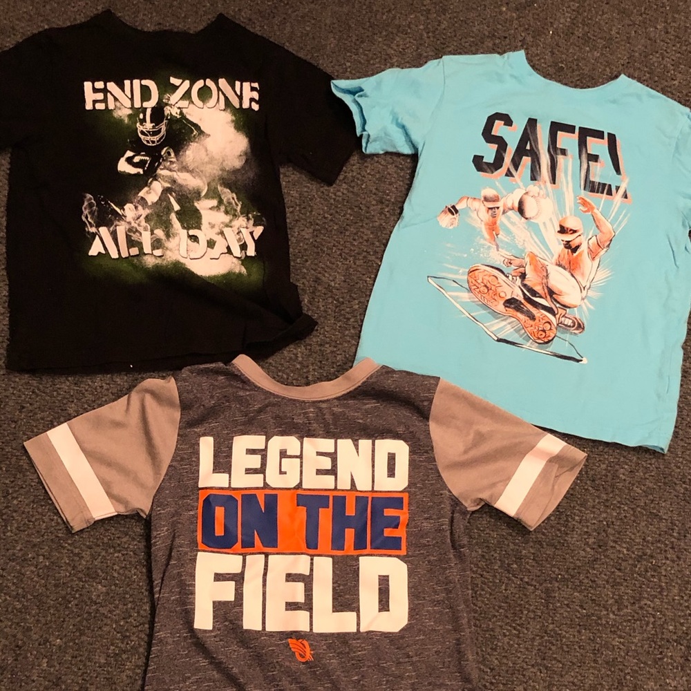 3 boys graphic Tshirts